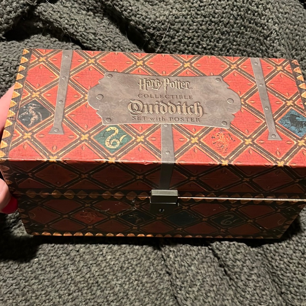 Harry Potter collectible quidditch set
